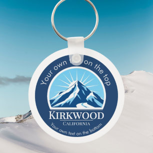 Chaveiro estância de esqui de Kirkwood California