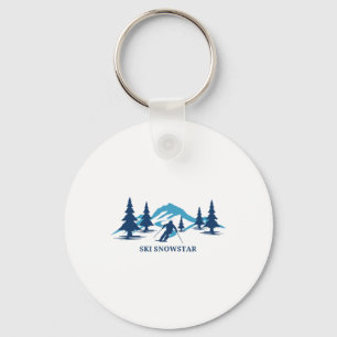 Chaveiro Estância de esqui Ski Snowstar Illinois Esqui Esqu