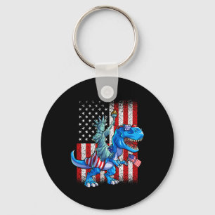 Chaveiro Estátua Da Liberdade 4 De Julho Shirt Boys America