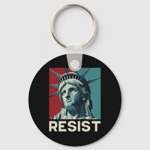 Chaveiro Estátua da Liberdade Retro Vintage Resistir
