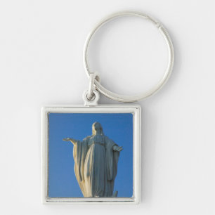 Chaveiro estátua de 118 pés da Virgem Maria em San