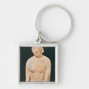 Chaveiro Estátua de uma mulher assentada