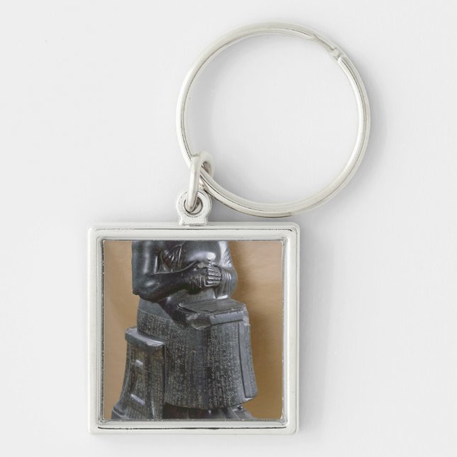 Chaveiro Estátua decapitado do príncipe Gudea como (Frente)