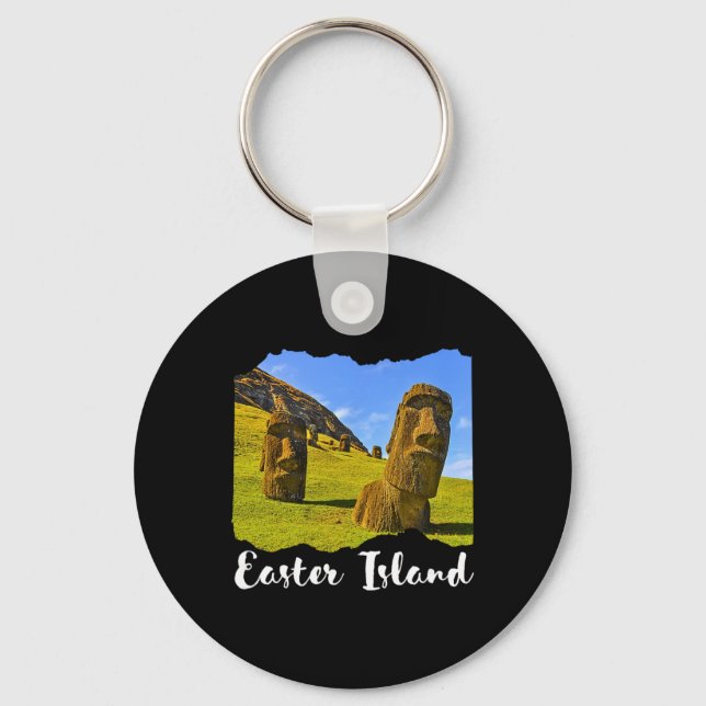 Chaveiro Estátua Moai Ilha de Páscoa  (Frente)