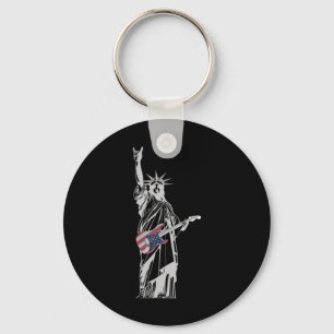 Chaveiro Estátua Rocking Da Liberdade 4 De Julho