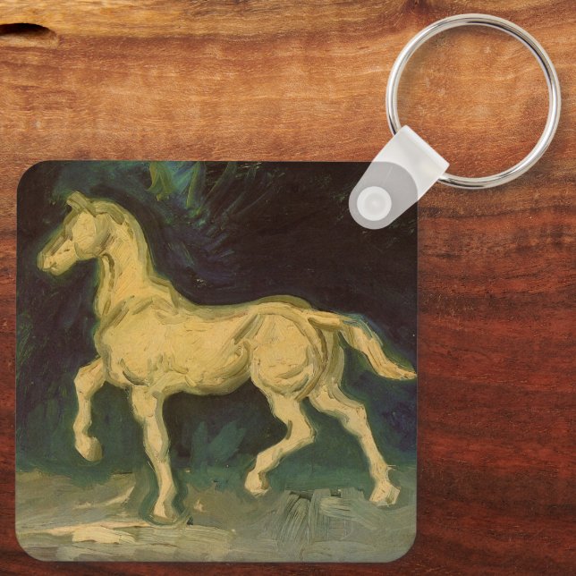 Chaveiro Estatueta de um Cavalo por Vincent van Gogh (Verso)