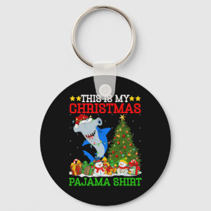 Chaveiro Este É Meu Martelo De Natal Camisa De Dormir Tubar