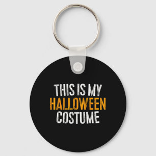 Chaveiro Este É Meu Traje de Halloween Homens Mulheres Cria