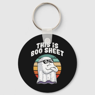 Chaveiro Este É O Boo Sheet do Diversão Halloween O Fantasm