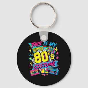 Chaveiro Este É o Figurino dos Anos 80 Festa de 1980 Roupas