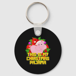 Chaveiro Este É O Meu Amor De Porco De Natal Pig Cute Xmas