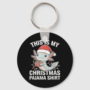 Chaveiro Este É O Meu Paraíso De Natal, Pajama Axolotl Sant