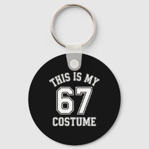 Chaveiro Este é o meu traje de Halloween 67 Humor Esportivo