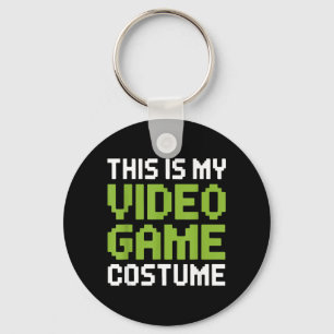 Chaveiro Este é um Fantasia de Jogo de Vídeo de Halloween E