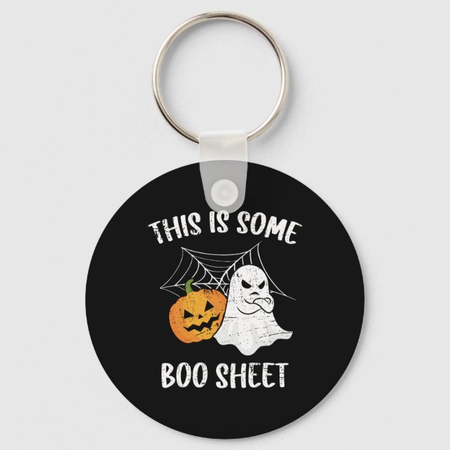 Chaveiro Este É Um Presente De Diversão De Halloween Ghost. (Frente)