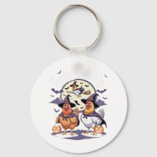 Chaveiro Este É Um Retro Ghost De Dia de as Bruxas engraçad