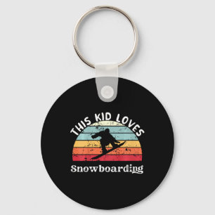 Chaveiro Este Miúdo Adora O Snowboard Boys Girls