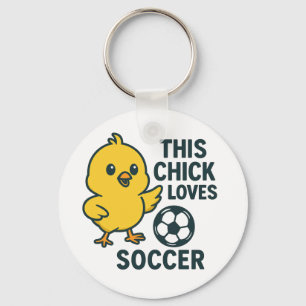 Chaveiro Este Pintinho Adora Futebol