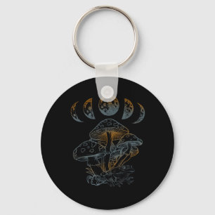 Chaveiro Estética Goblincore Academia Cottagecore Cogumelo