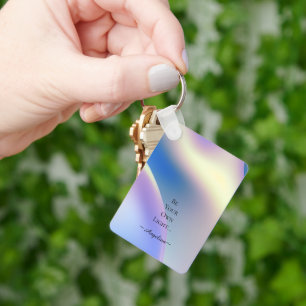 Chaveiro Estética holográfica