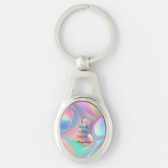 Chaveiro Estética holográfica (Frente)