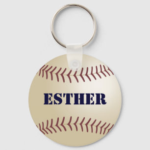 Chaveiro Esther Baseball Keychain