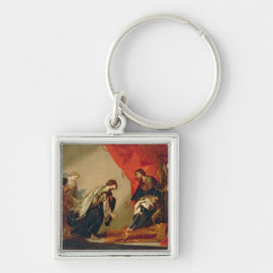 Chaveiro Esther na frente de Ahasuerus, c.1645-50 (óleo no