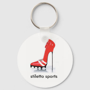 Chaveiro estilete vermelho do grampo, esportes do estilete