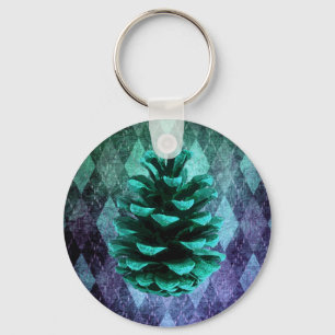 Chaveiro Estilo clássico e pinecona