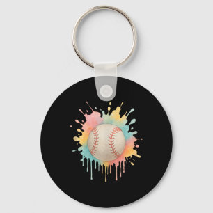 Chaveiro Estilo Colorido Da Rua De Basquete Com Dri De Graf
