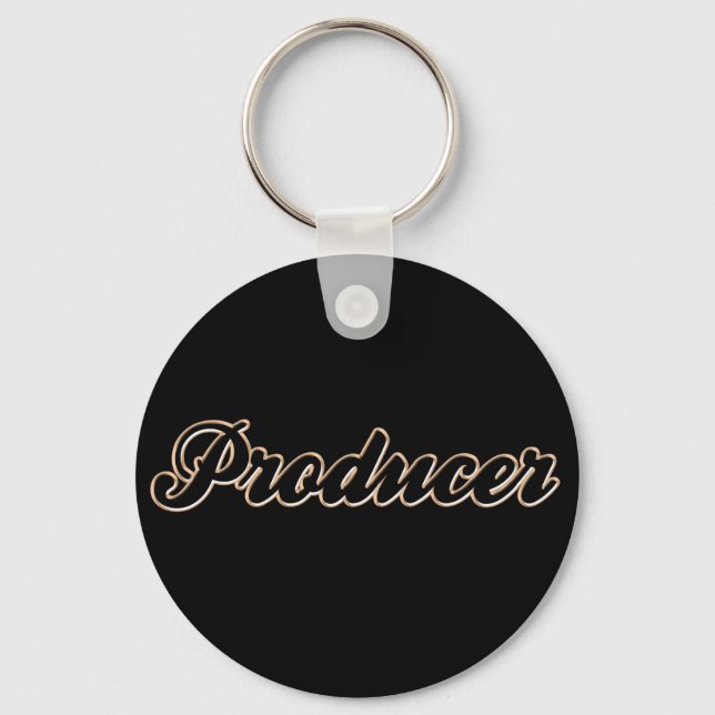 Chaveiro Estilo de Baseball Produtor (Frente)