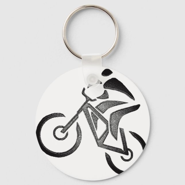 Chaveiro Estilo de Brilho de Bike (Frente)