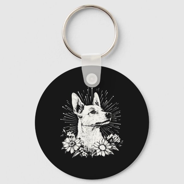 Chaveiro Estilo de Tatuagem Lover Canaan Retro Cog (Frente)