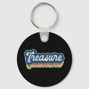 Chaveiro Estilo de Vintage Rapariga de Nome 70s 80s Persona