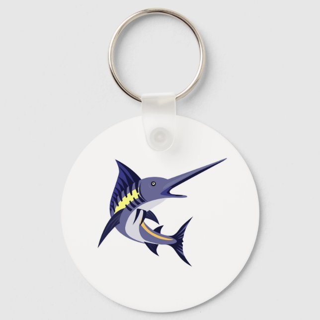 Chaveiro estilo deco marlin (Frente)