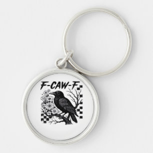 Chaveiro Estilo engraçado e essencial F Caw F