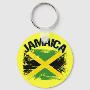 Chaveiro Estilo Grunge Design de Sinalizador Jamaica