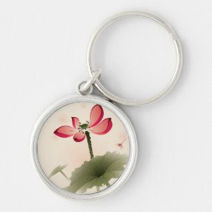 Chaveiro Estilo oriental Lotus