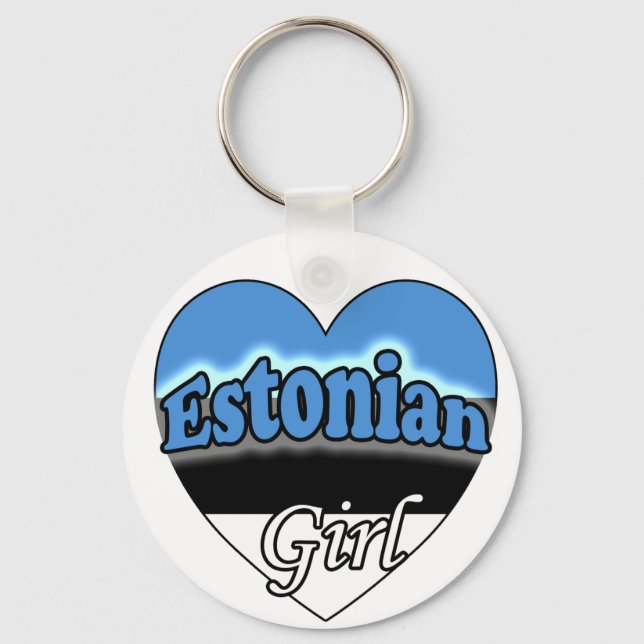 Chaveiro Estoniano Girl (Frente)