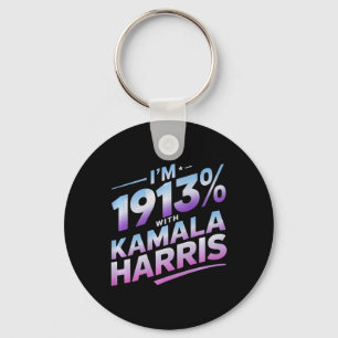 Chaveiro Estou 1913% Com Kamala Harris 2024 Premium