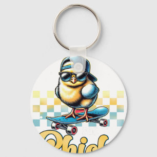 Chaveiro estou aqui apenas para as garotas, retrô, vintage