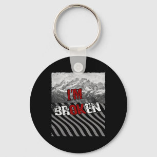 Chaveiro Estou bem quebrado - estou despercebido de overdos