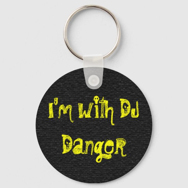 Chaveiro Estou com DJ Danger (Frente)