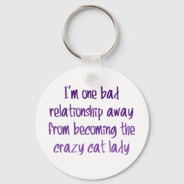 Chaveiro Estou longe de uma má relação...