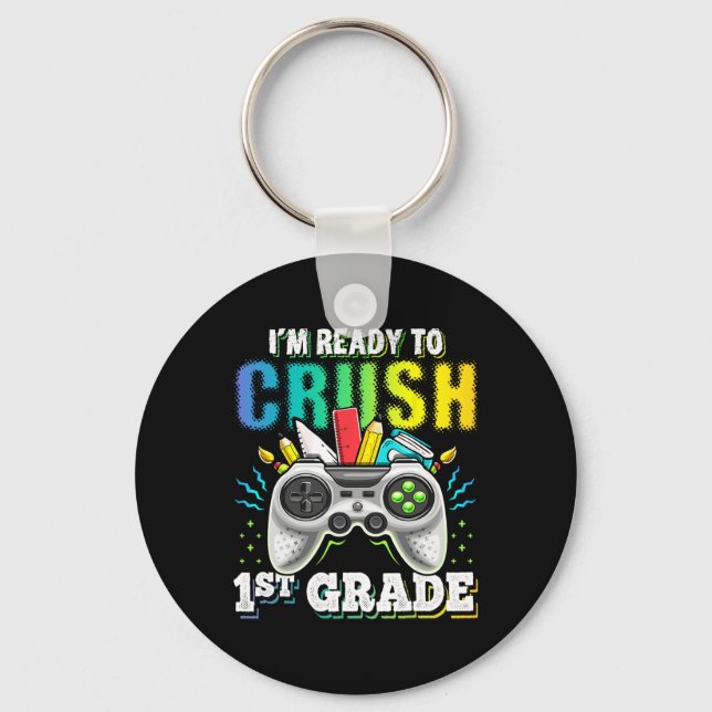 Chaveiro Estou pronto para esmagar 1rua de Ck para o Ga de  (Frente)