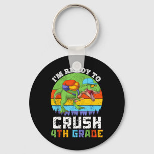 Chaveiro Estou Pronto Para Esmagar 4ª Quarta Série Dinossau
