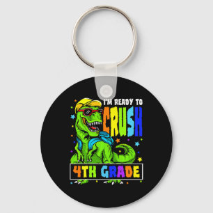 Chaveiro Estou pronto para esmagar o Dinossauro 1rua Dia de