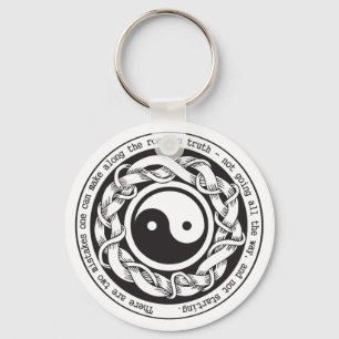 Chaveiro Estrada à verdade Yin Yang