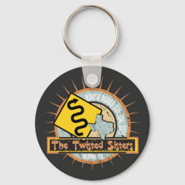 Chaveiro Estrada de motocicleta As Irmãs Torcidas