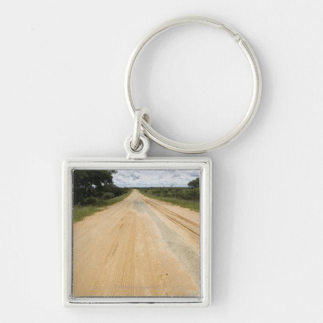 Chaveiro Estrada de terra perto de Vilanculos, Inhambane (Frente)
